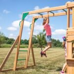 Backyard Discovery Montpelier playset monkey bars