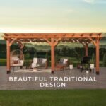 Backyard Discovery Beaumont 20 x 12 pergola front view