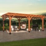 Backyard Discovery Beaumont 20 x 12 outdoor patio pergola