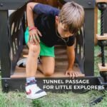Mystic Tower Wooden Backyard Playset & Swing Set product detail view 6
