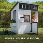 Backyard Discovery Caraway Cottage White playhouse door