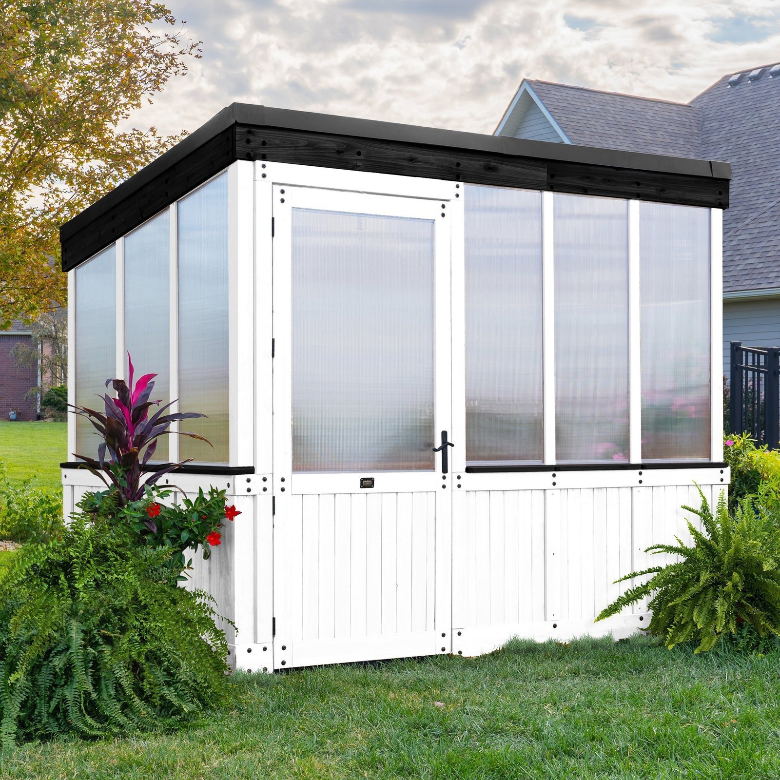 2304178-HERO-03.jpg Backyard Discovery Willow White 9 x 6 wood backyard greenhouse
