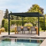 Backyard Discovery Sarasota 16 x 10 freestanding louvered pergola