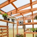 Backyard Discovery Poppy greenhouse multi-wall polycarbonate panels