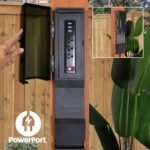 Backyard Discovery Beaumont 12 x 12 pergola PowerPort electrical outlet and USB feature