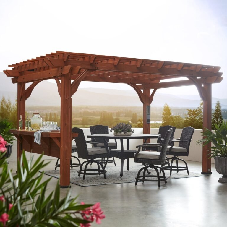 Backyard Discovery Ashland 14 x 10 outdoor patio pergola