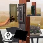 Backyard Discovery Ashland pergola PowerPort electrical outlet and USB feature