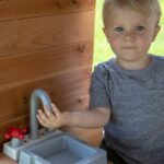 Backyard Discovery Aspen playhouse toy sink