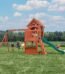 Backyard Discovery Atlantis wooden backyard playset and swing set