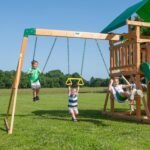 Mount McKinley Wooden Backyard Playset & Swing Set product detail view 5