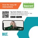Echo Heights Wooden Kids' Backyard Playhouse BILT guided assembly information