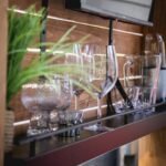 Cedar Springs Wood Patio Bar & Serving Station product detail view 8