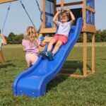 Backyard Discovery Bay Pointe playset 6-foot wave slide