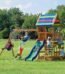 Backyard Discovery Beach Front wooden backyard playset and swing set