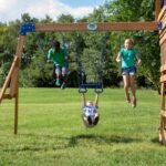 Backyard Discovery Beach Front playset swing beam