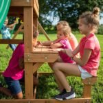 Backyard Discovery Belmont playset snack-bar bench