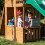 Backyard Discovery Bristol Point playset lower fort