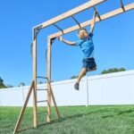 Backyard Discovery Dover Bay playset monkey bars