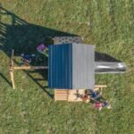 Backyard Discovery Endeavor gray playset upper deck