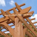 Beaumont 12 ft. x 10 ft. Outdoor Patio Pergola product detail view 5