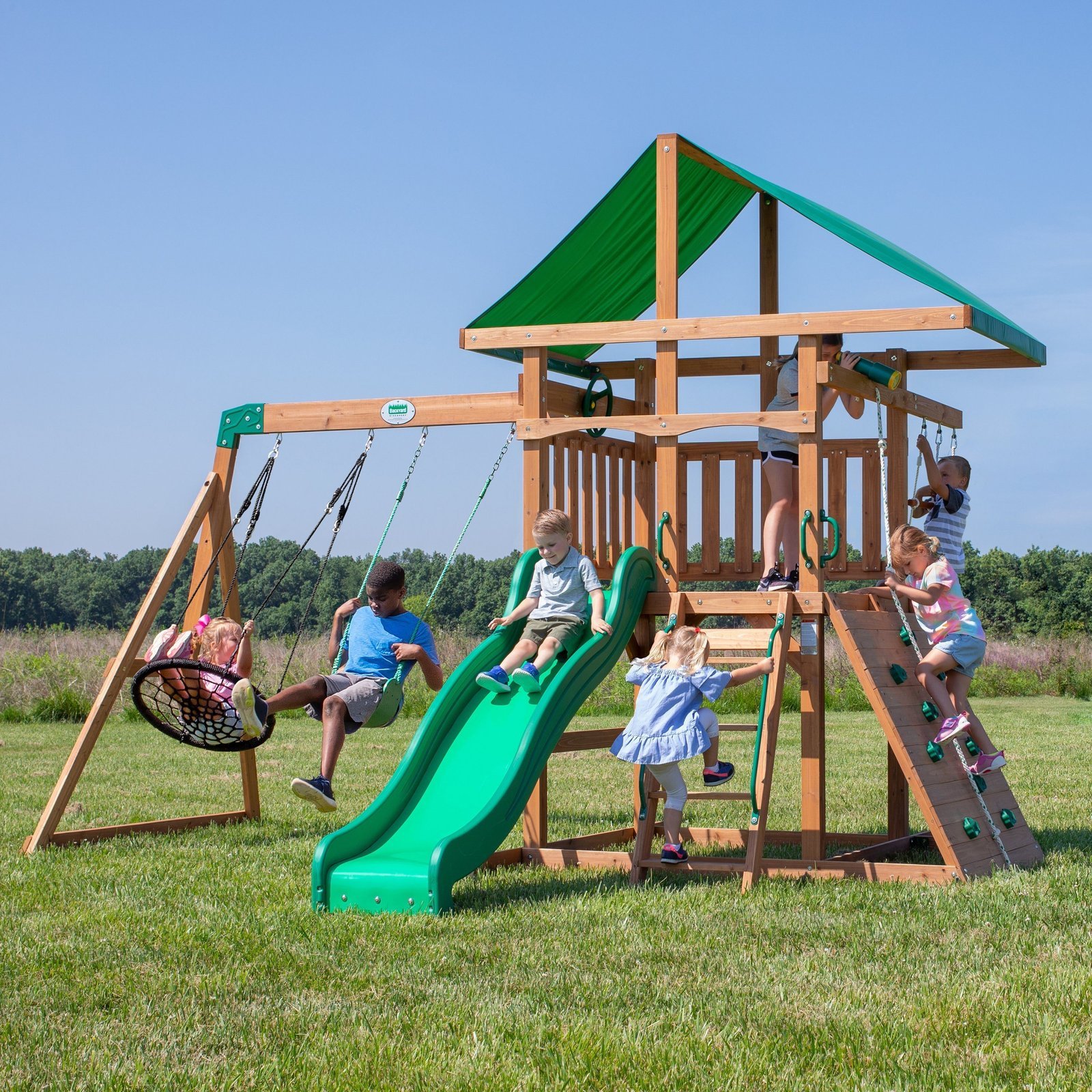 Grayson-Peak-Main-Image.jpg Backyard Discovery Grayson Peak wooden backyard playset and swing set