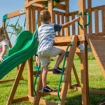 Backyard Discovery Grayson Peak playset flat-step ladder