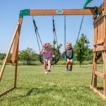 Backyard Discovery Grayson Peak playset swing beam