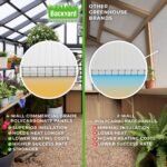 Larkspur 14 ft. x 12 ft. Metal Backyard Greenhouse Kit product detail view 18