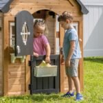 Backyard Discovery Mystic playhouse front mailbox