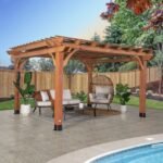 Backyard Discovery Beaumont 14 x 12 outdoor patio pergola