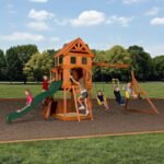 Atlantis Wooden Backyard Playset & Swing Set alternate product view