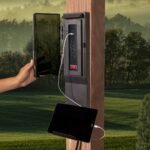 Backyard Discovery Delray pergola PowerPort electrical outlet and USB feature