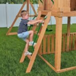 Backyard Discovery Adventurer playset flat-step ladder