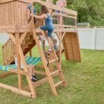 Backyard Discovery Caribbean playset step ladder