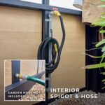 Backyard Discovery Larkspur greenhouse hose hookup