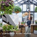 Backyard Discovery Larkspur greenhouse plant hooks