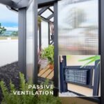 Backyard Discovery Larkspur greenhouse ventilation system