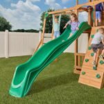 Backyard Discovery Voyager playset 10-foot wave slide