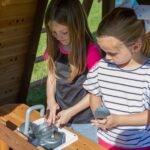 Backyard Discovery Tacoma Falls playset toy kitchen sink
