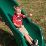 Backyard Discovery Tacoma Falls playset 10-foot wave slide
