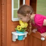 Backyard Discovery Timberlake playhouse flower pot holders