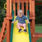 Backyard Discovery Tucson playset wave slide