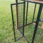 Backyard Discovery Canine Cabin animal enclosure customizable gate doors