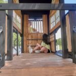 Rosewood Falls Wooden Backyard Playset & Swing Set product detail view 10