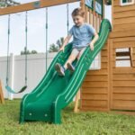 Fall River Wooden Backyard Playset & Swing Set product detail view 4