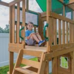 Fall River Wooden Backyard Playset & Swing Set product detail view 7