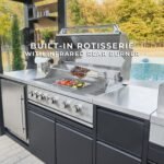 Backyard Discovery Fusion Flame 2 patio kitchen lifestyle view