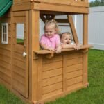 Fall River Wooden Backyard Playset & Swing Set product detail view 6