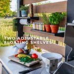 Fusion Flame Modular Patio Kitchen & Cooking Station product detail view 17