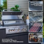 Fusion Flame Modular Patio Kitchen & Cooking Station product detail view 6